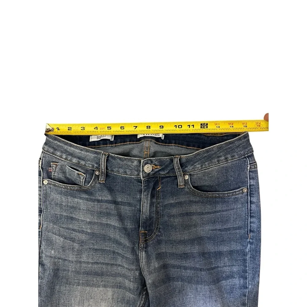 Vigoss Marley Boot Cut Size 28 Five Pocket Cotton‎ Denim Blue Jeans Women's